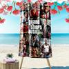 Vibes Vice City beach towel Outdoor camping soft Absorbent bath towel quick-drying swim towel Outdoor pool towel Comfort beach towel printing
