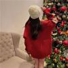 Korean Pullover Sweater Christmas Loose Slouchy Sweater Women Design Sense Versatile Long Sleeve Pullover Sweater Top Fashion
