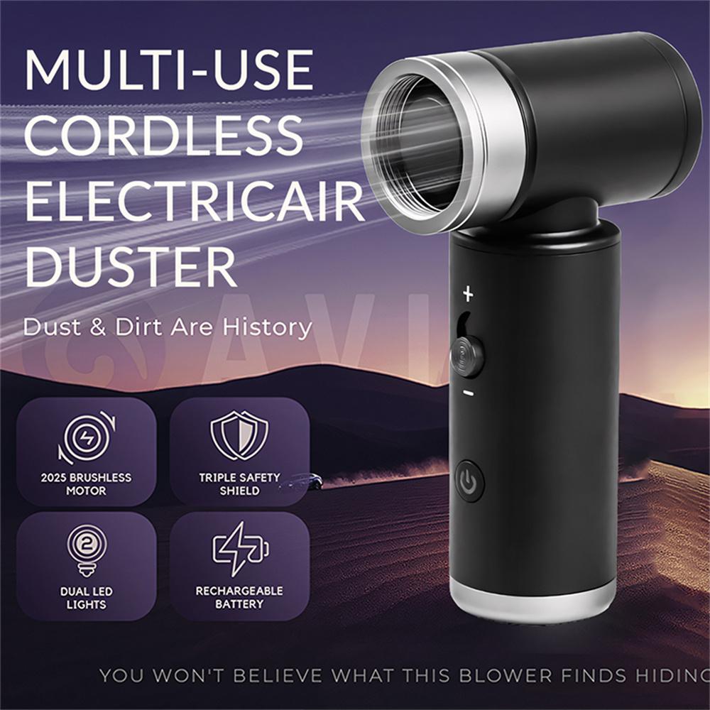 99 000 obr./min Turbo Wentylator Odrzutowy Elektryczny Dmuchacz Powietrza Z 2 Dyszami Mocna Dmuchawa Powietrza Bezszczotkowa Dmuchawa Odrzutowa Narzędzia do Czyszczenia Samochodu i Klawiatury