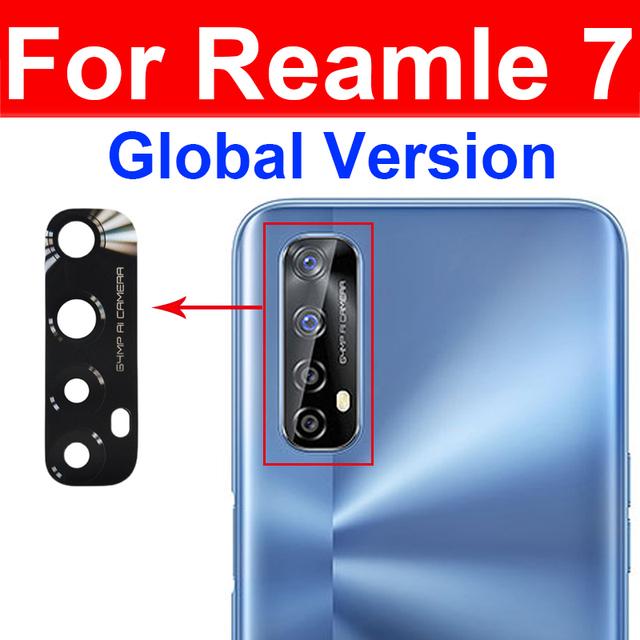 Back Rear Camera Glass Lens For Realme 8 Pro 6 7 3i 5i 6i 7i 1 2 3 5 5s 6s  Global 5G Rear Glass Lens Replacement Parts