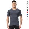 Men's High-Neck Velvet Warm Fitness Suit for Autumn/Winter - PRO Tight-Fit Sportswear for Basketball, Running, and Training.