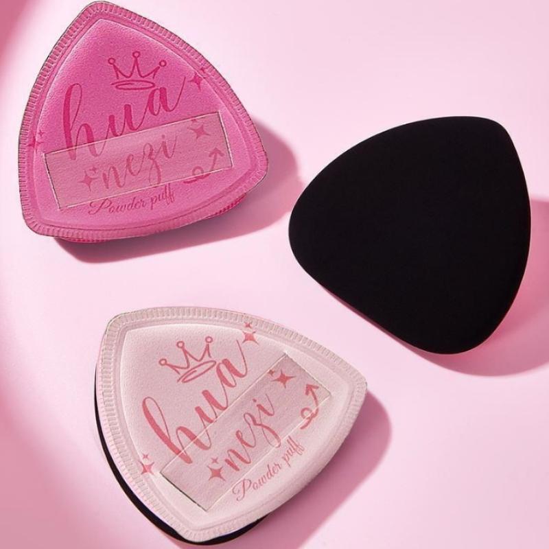 1Pcs Powder Puff Soft Dual Use Wet & Dry Foundation Applicators,Makeup Sponge Trendy Design With Box