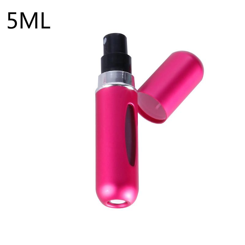 5ML Mini Flasche Nachfüllbarer Parfumspray Mit Sprühduftpumpe Leere Kosmetikbehälter Tragbare Zerstäuberflasche KTY