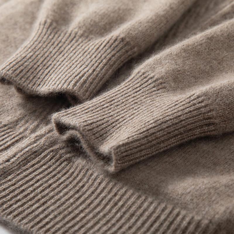 Fanzhen Women's Thickened Hooded Cashmere Blend Cardigan