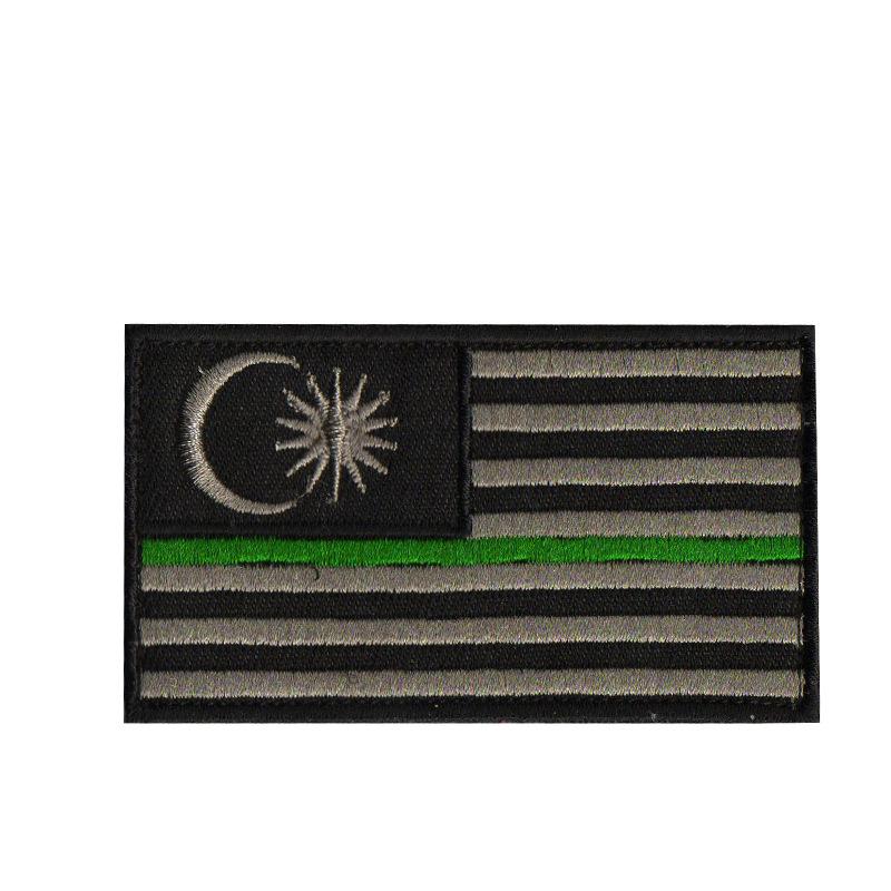 

Malaysian Emblem PVC Soft Rubber & Embroidered Velcro Patches for Backpacks & Outdoor Gear