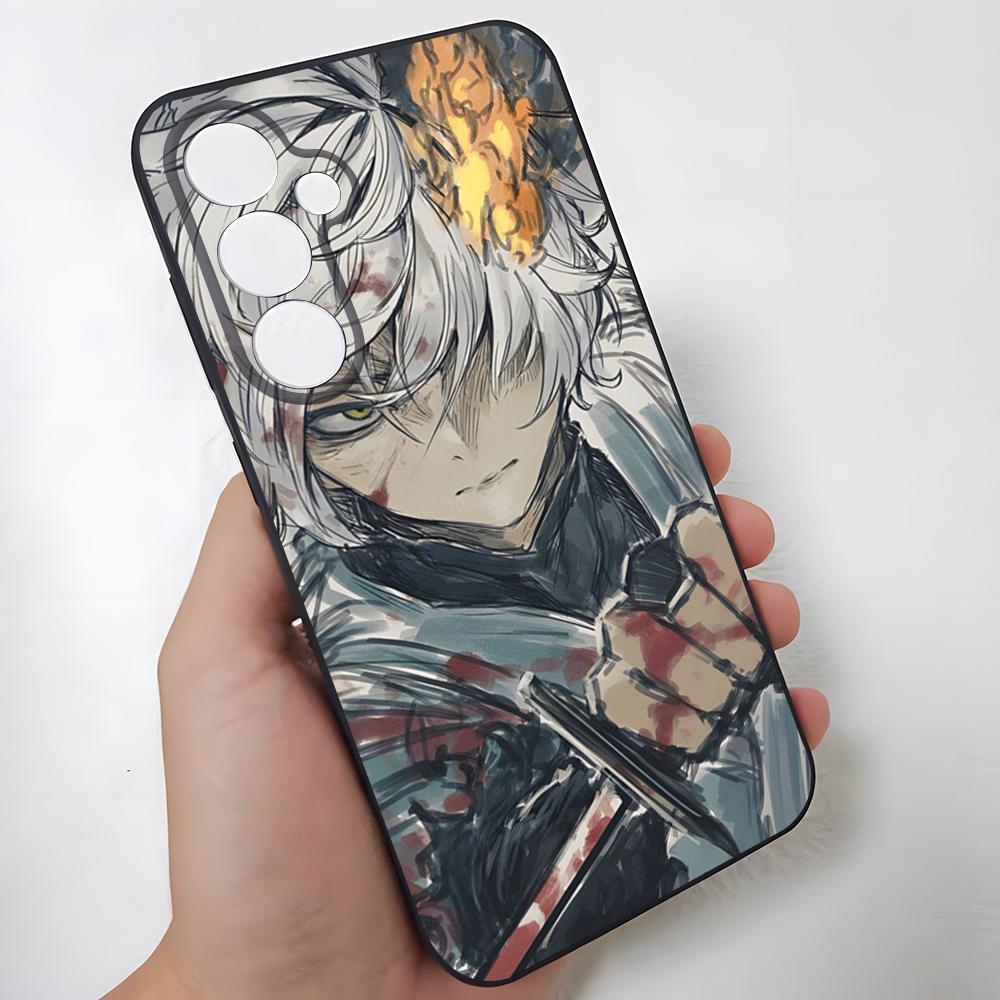 Anime Hells Paradise Phone Case For Samsung S26 Ultra S25 Edge Ultra S23 S22 S21 S20 Ultra Plus S24 Fe Glass Cover
