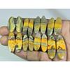 8X29-12X38MM Natural Bumble Bee Jasper Pair Oval Cabochon Gemstone 8Pair Lot C-110