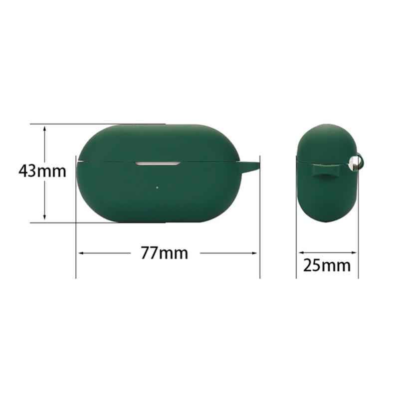 Silicone Headset Protective Sleeve Soft Shell Storage Case Compatible For Sony Ambie Am-tw01