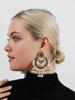 Bohemian Tassel Birdcage Bell Earrings - Retro Fashion with Ethnic Flair