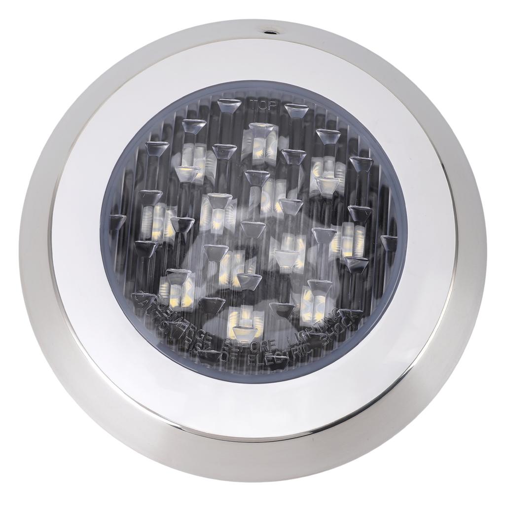 Submersible Pool Light Professional Warm Light 3000k 24V Recessed Decorative Waterproof Underwater Pool Lights for Pool Pond Bath Hot Tub Spa