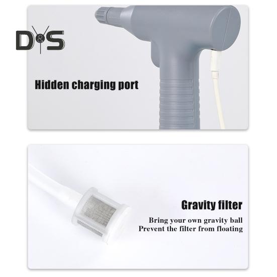 1L/1,6L elektrická rozprašovací láhev Nastavitelný rozprašovač na vodu Plant Mister USB dobíjecí automatická konev pro zahradní rostliny Zalévání Hnojení