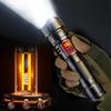 Powerful Torch High Power LED Flashlight Super Bright LED Light Rechargeable Outdoor Camping Lantern Zoom Power Display