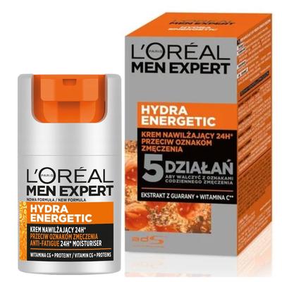 L'Oréal Men Hydra Energetic Crema Hidratante para Hombres 50ml