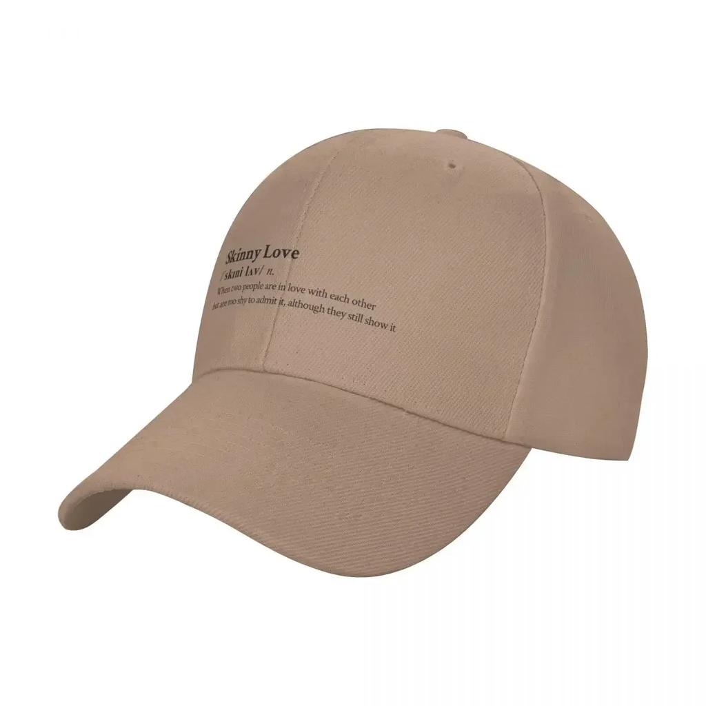Bon Iver Aesthetic Love Quote Lyrics Baseball Cap Luxury Unisex cap Streetwear New In The Hat Unisex Golf Wear Womens