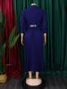 Women's Plus Size Solid Color Dress - New Fashion