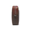 Bally Monogram Zip Closure TPU Crossbody Shoulder Bag Men Bags Brown 6301801