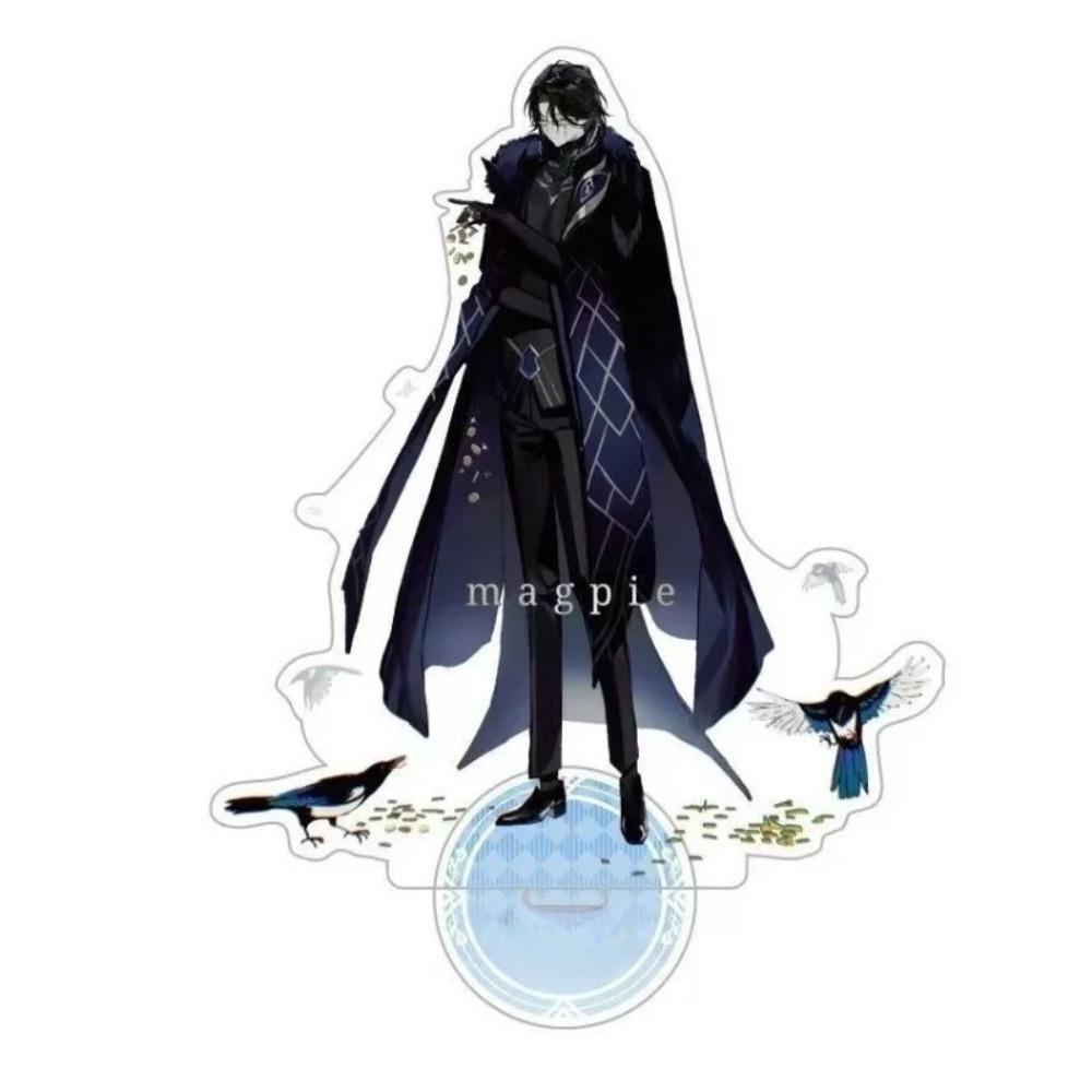 Game Peripheral Fatui Series Acrylic Plaque Desktop Ornaments II Dottore Regrator II Capitano Cosplay Stand Model Desk Display