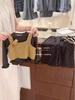 2025 Autumn Korean Girls' Fashion: Knitted Vest, Base Shirt & Pants Three-Piece Set