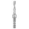 Hexagonal Handle Drill Bit for Woodworking and Construction Enhanced Efficiency with Three Pointed Two Edge Design