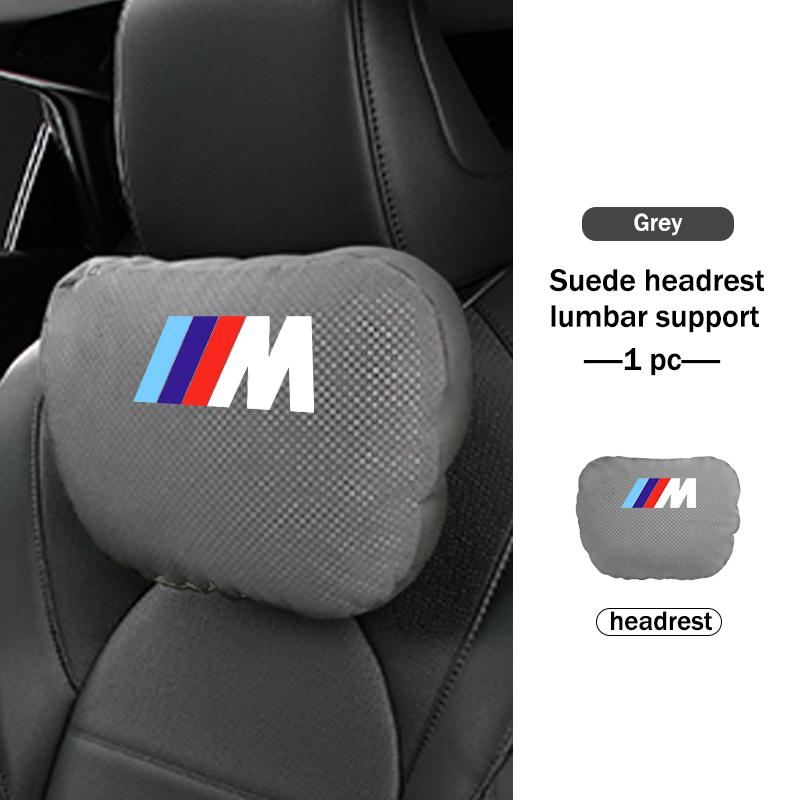 

For BMW Car Neck Pillow Seat Headrest Head Lumbar Support Protector Cushion E93 F10 F20 F30 F40 F15 F25 F26 F31 F49 F86 M3 M5 X3