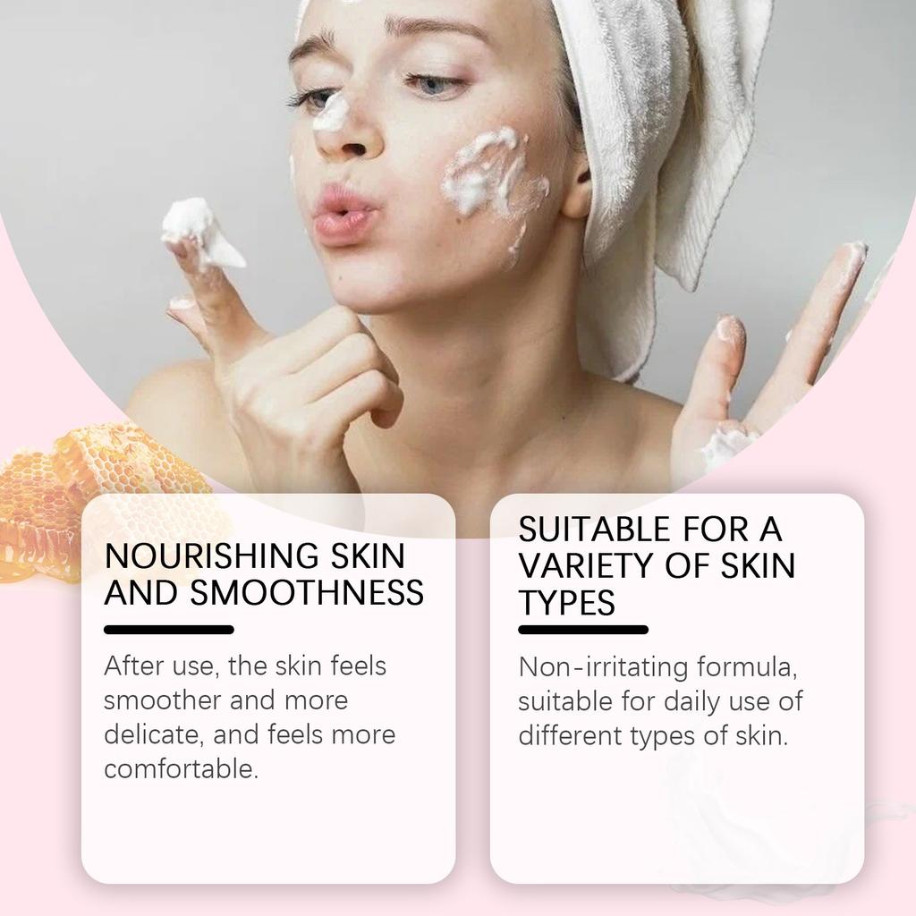 Milk Whitening And Moisturizing Soap  Skin Cleansing Is Suitable For Everyone 70g