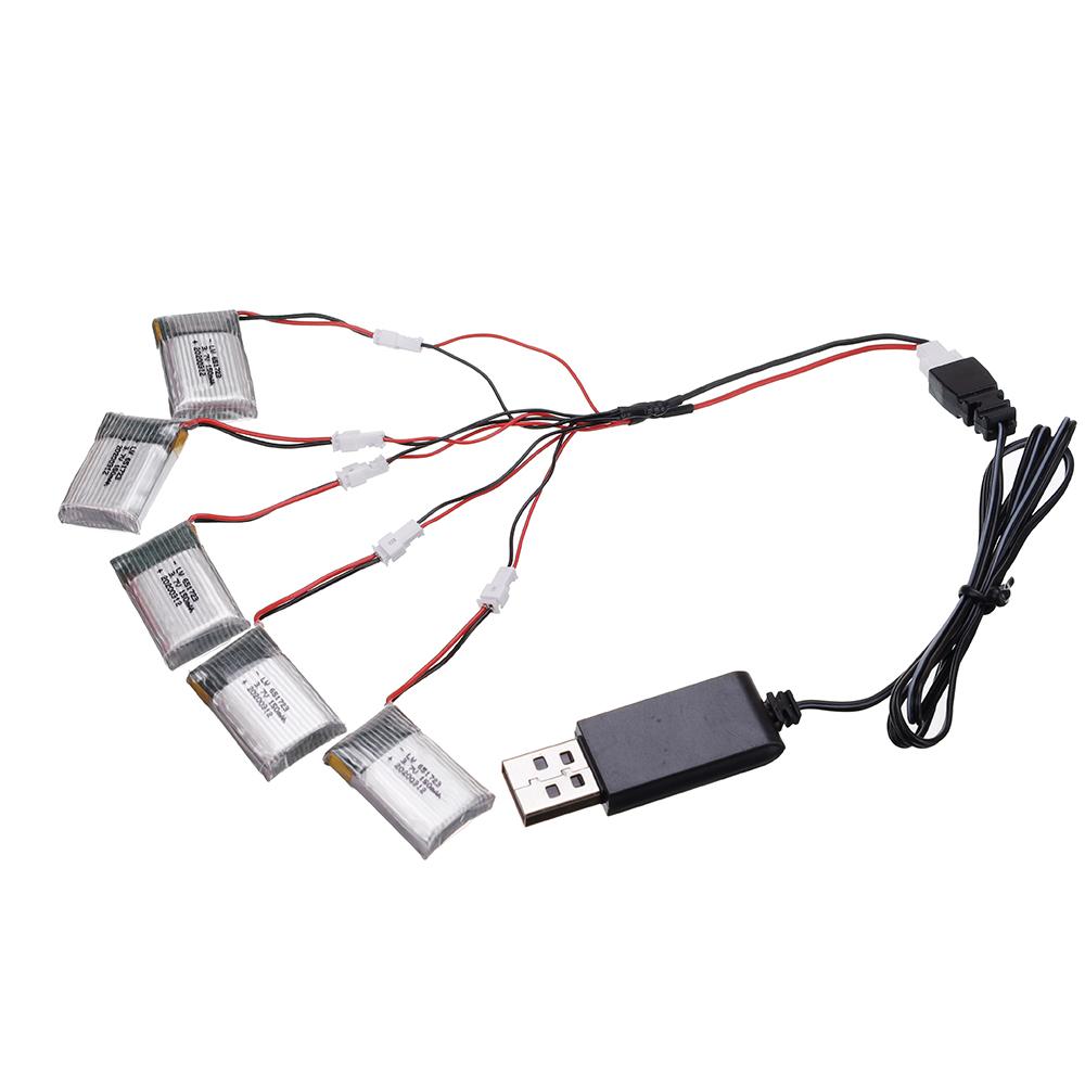 3.7V 150mah 651723 for H20 S8 M67 U839 RC Quadcopter helicopter spare parts 3.7V LiPo battery for H20 RC toys Drones batteries
