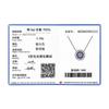 MODIAN 925 Silver Colorful Round CZ Pendant Necklace Black Stackable Link Chain Necklaces For Women Fine Jewelry