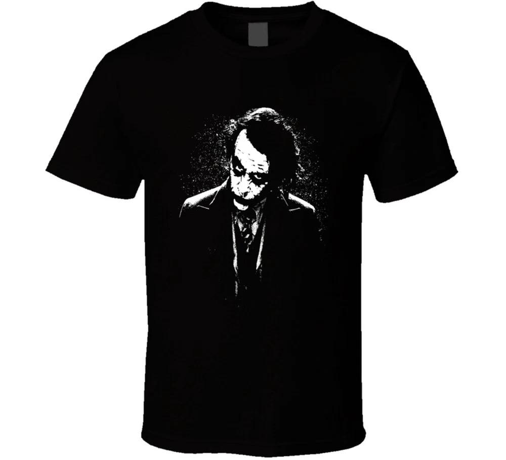 Heath Ledger Best Joker Character Dc Comics Batunisex Movie T Shirt S