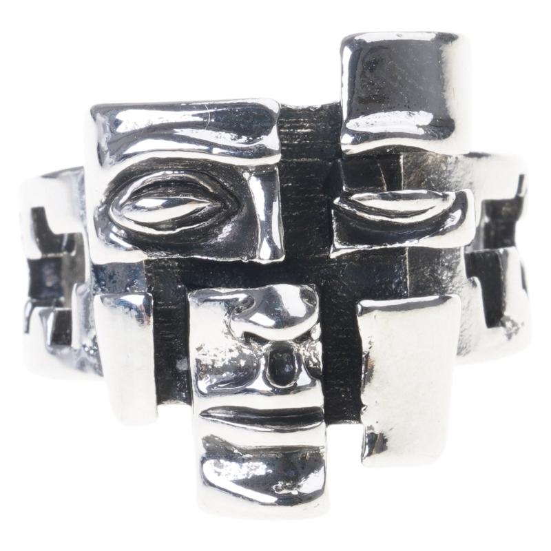 

Vintage Personality Split Mask Rings Unique Designs Alloy Rings for Artistic Expression and Fashion Enthusiasts 1