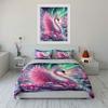 "Crystal swan paradise shimmer." Bedding sets Duvet covers Pillowcases(1* Duvet Cover 2* Pillowcases without duvet insert)