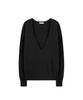 PEPLEE Deep V-Neck Knit (Black)