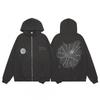 Mens Oversized Hooded Sweatshirt With Fleece Lining Streetwear Cotton Pullover Winter Casual Wear