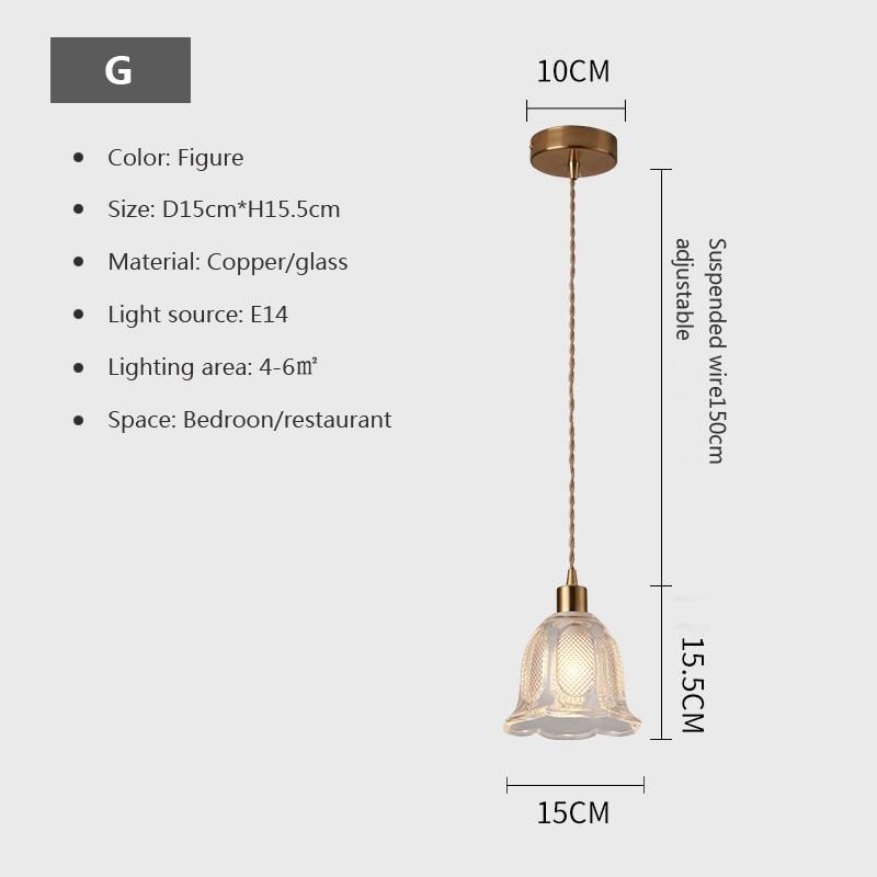 Modern LED Pendant Light Nordic Minimalist Single Head Glass Hanging Lamp Living Rooms Bedroom Study Kitchen Office Illumination