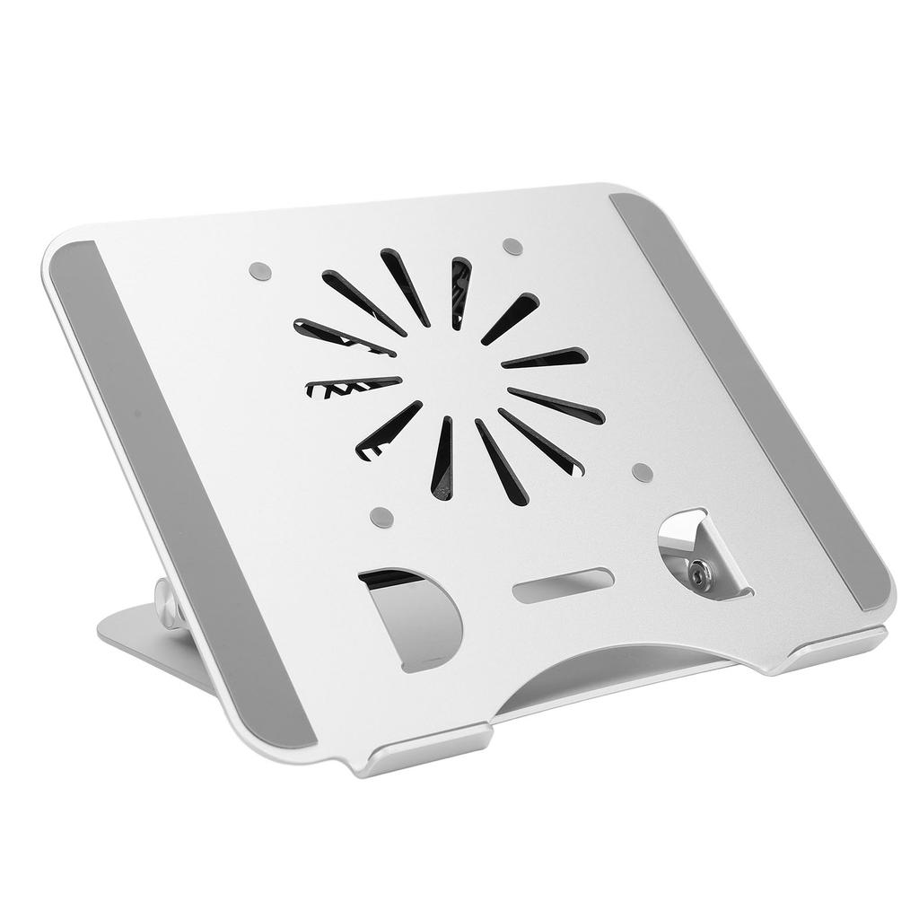 Suporte para refrigerador de laptop de 17 pol. Liga de alumínio Elevável Dobrável Portátil com Ventilador de Base USB