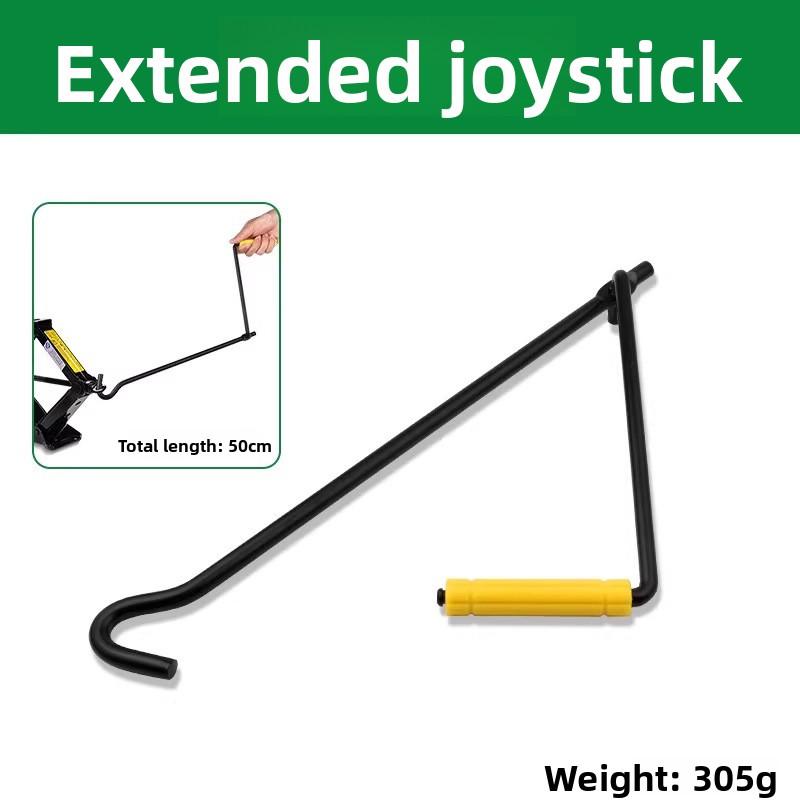 

BAOLIAN Car Scissor Jack 3T Auto Emergency Lift Stand Labor-Saving Repair & Tire Replacement Tool and Wrench for SUV Vehicles Extended joystick