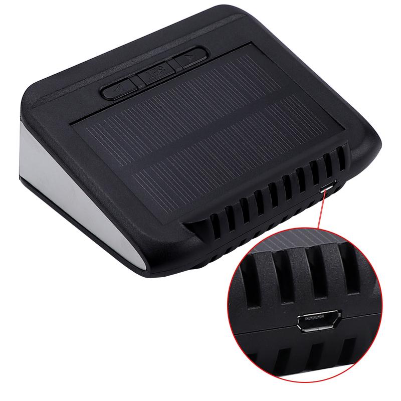 Tire Pressure Monitoring System Digital Display Tire Pressure Alarm System With UV Environmental Heat Dissipation Holes