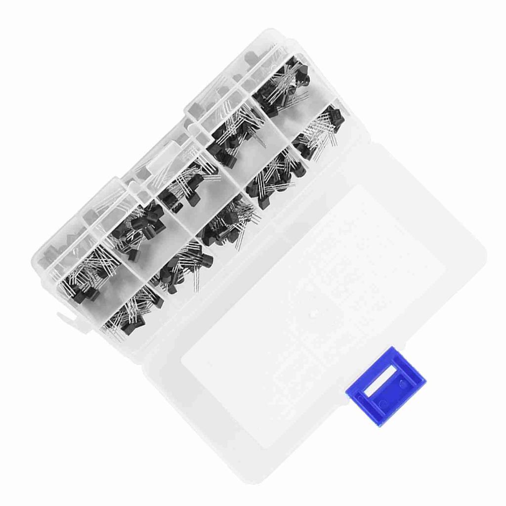 200pcs 10 Values NPN PNP TO‑92 BC327‑BC558 Transistor Assortment DIY Kit