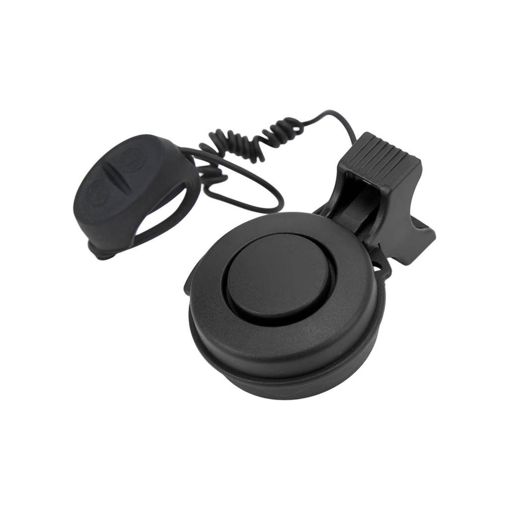 Electric Bike Horn Waterproof USB Rechargeable Bicycle Bell for Mountain Road Bike Scooters HandlebarBlack