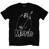 2026 New Fashion Misfits Punk Style Tshirt Retro Street Skull Pattern Men's Women T-shirt Hip Hop Streetwear Oversized Tshirt
