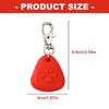 Pendentif LED Triangle en Silicone pour la Promenade Nocturne Sécurisée du Chien, Clipable, Design Imperméable et Batterie Étendue