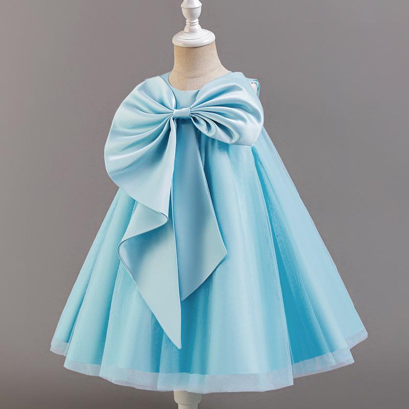 White Princess Dress for Girls - Birthday, Party, Piano Performance, Costume
