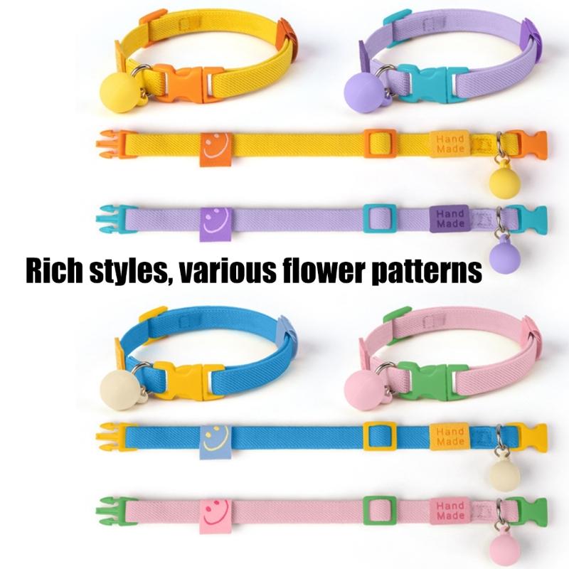 Easy to Use Elastic Pet Collar with Quick Adjust Feature Stretchable Comfort Multiple Color Lightweight for Small Animal