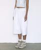 FANCY CLUB Leopard Sagging Bermuda Shorts (White) F26Qd403