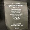 SAINT LAURENT PARIS 16AW EDIUM Palladium Sequin Teddy Jacket Jacket 44 blackUsed