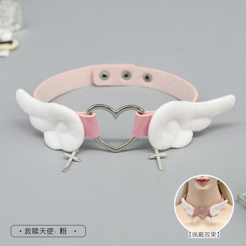 

Оригинальный ангел искупления акварельный ангел кольцо на ногу кольцо на шею ошейник yk хотти панк девушка субкультура кольцо на ногу