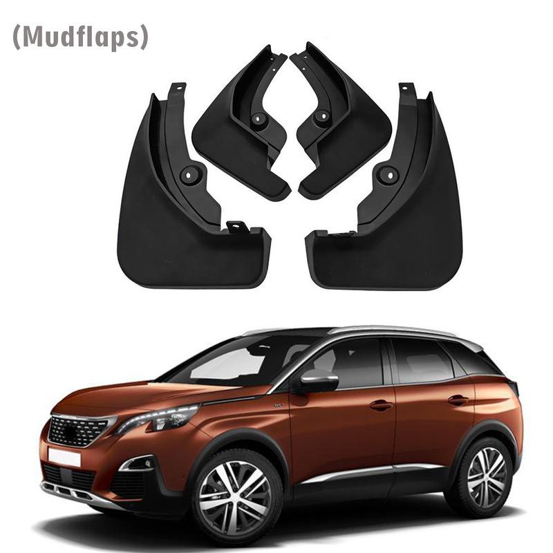 For Peugeot 3008 GT car tires, mudguards, mudguards, and leather tiles 2017-202