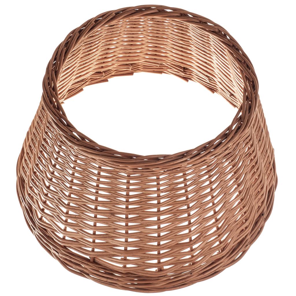 Weiden-Baumständerabdeckung 55 cm Abdeckung Korb Ständer Natur