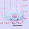 Glossy Cartoon Rabbit DIY Resin Shoe Buckle Ornaments.
