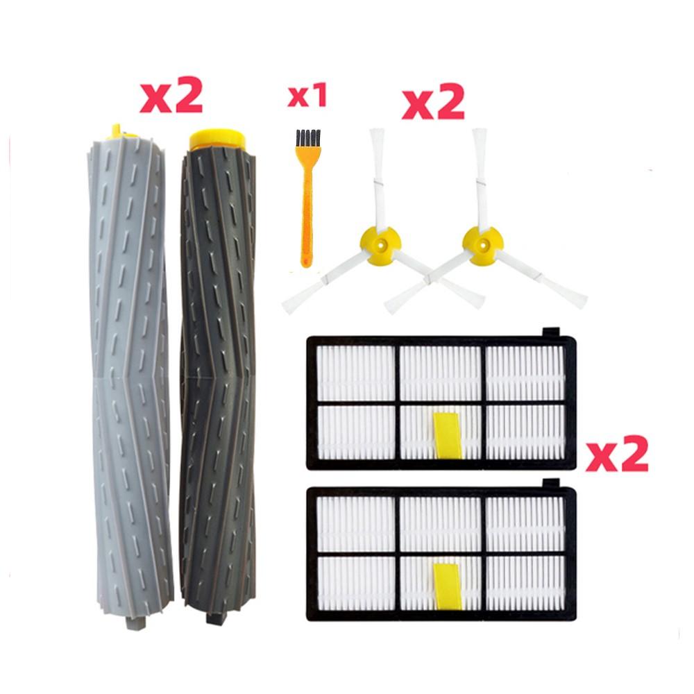 Hauptseitenbürste Hepa-Filter für iRobot Roomba 800 900 Serie 860 870 880 890 960 966 980 Teile Roboterstaubsauger Zubehör