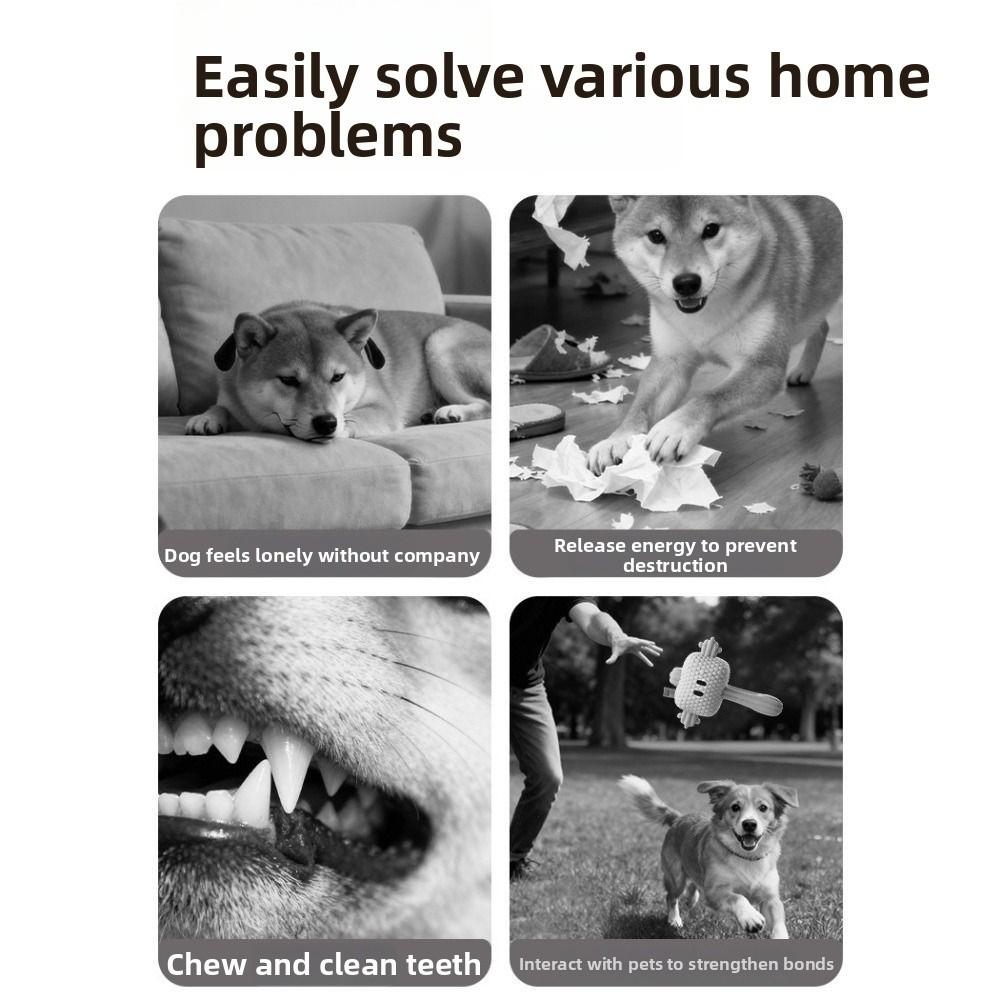 Creative Plush Hammer Dog Toy Cleaning Tooth Chew Toy  for Small Large Dogs Cats Plaything